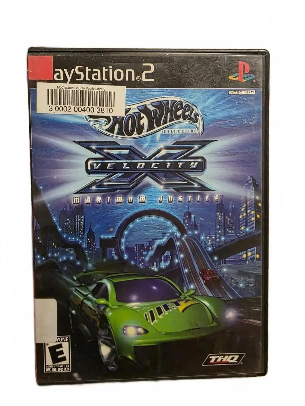 Hot Wheels Velocity X Maximum Justice PlayStation 2 Game